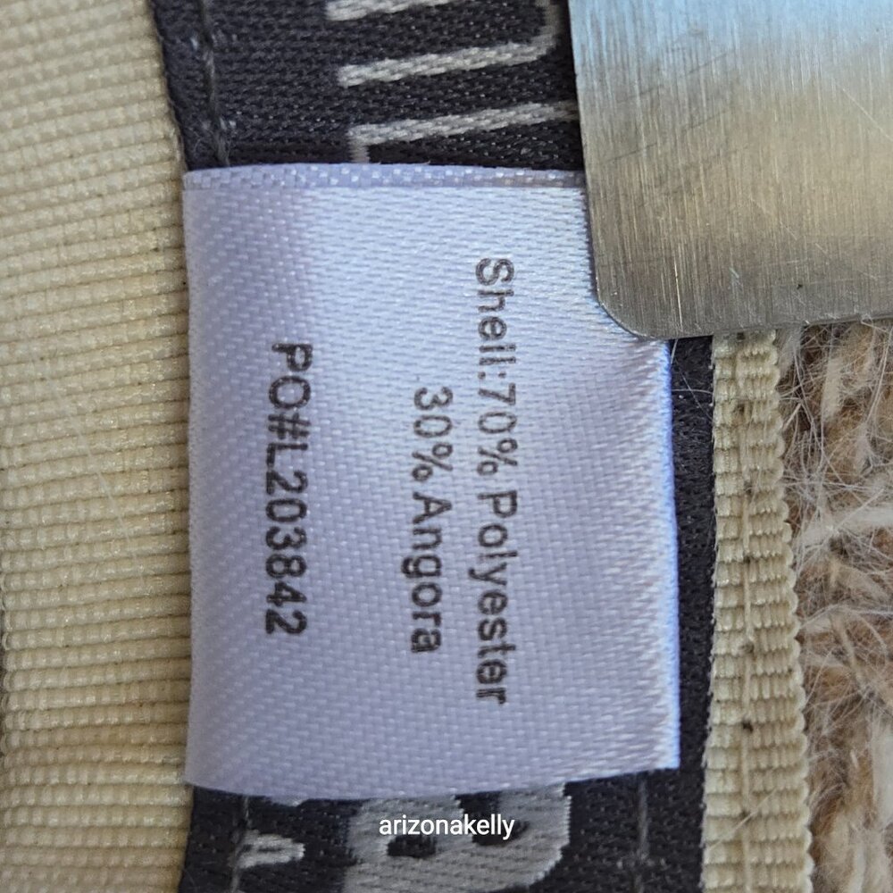 NWT San Diego Hat Co. Fuzzy Angora-blend Bucket Hat Cape Horn Camel - Picture 5 of 15